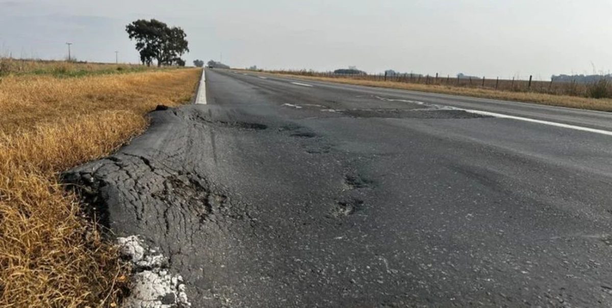 Crisis vial nacional: casi la mitad de las rutas nacionales están en mal estado y la falta de inversión pública agrava la situación