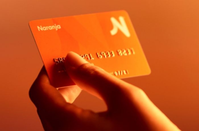 tarjeta naranja