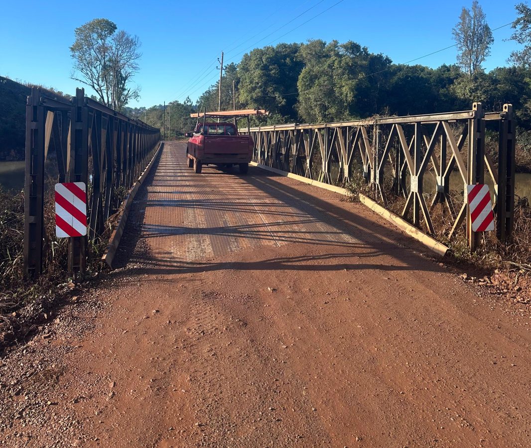 Rehabilitaron el paso sobre el arroyo Pindaytí en la ruta provincial 2