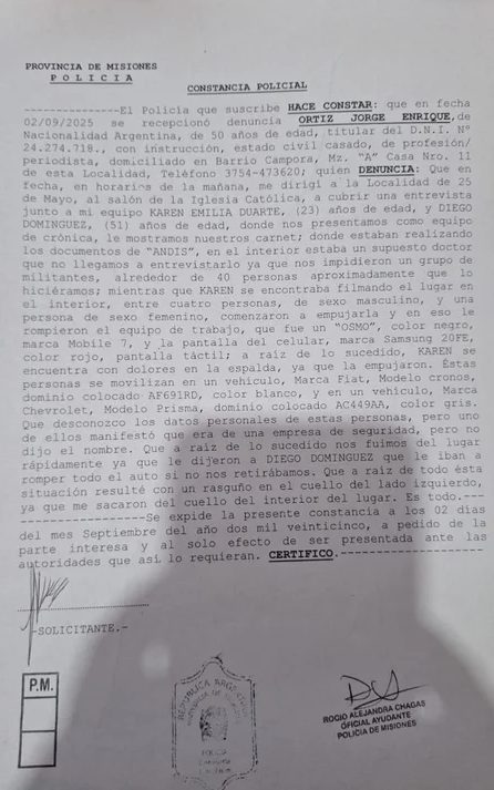 Denunciaron a una auditora de ANDIS en Misiones 1 2 - Denunciaron a una auditora de ANDIS en Misiones - 1