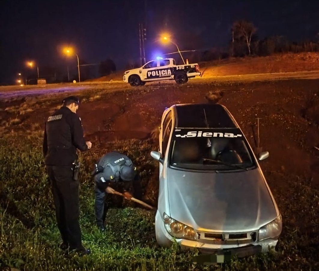 Despistó con su vehículo y fue detenido por conducir alcoholizado en Campo Viera