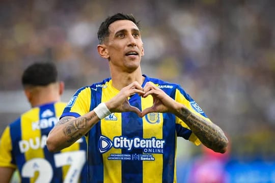Central rescató un empate ante Boca con un gol olímpico de Di María