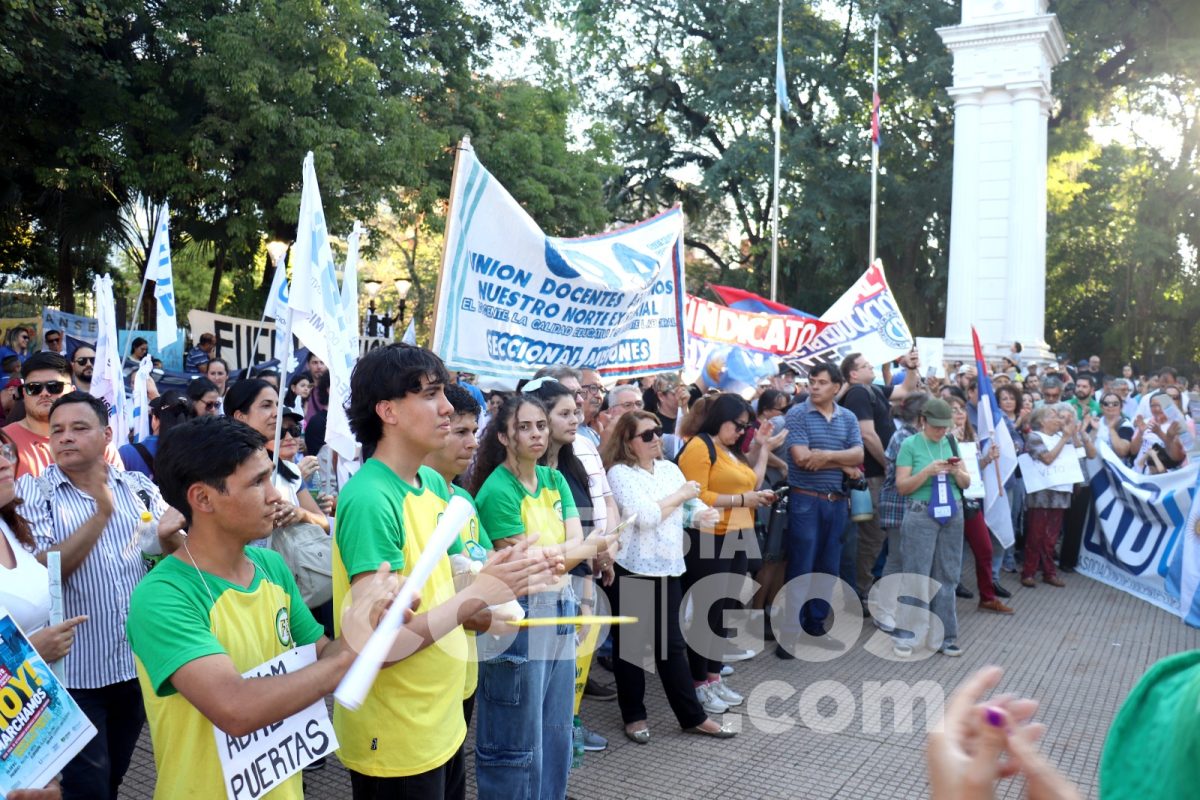 Misiones marchó en defensa de la educación pública 2 4 - Misiones marcho en defensa de la educacion publica 1 - 3