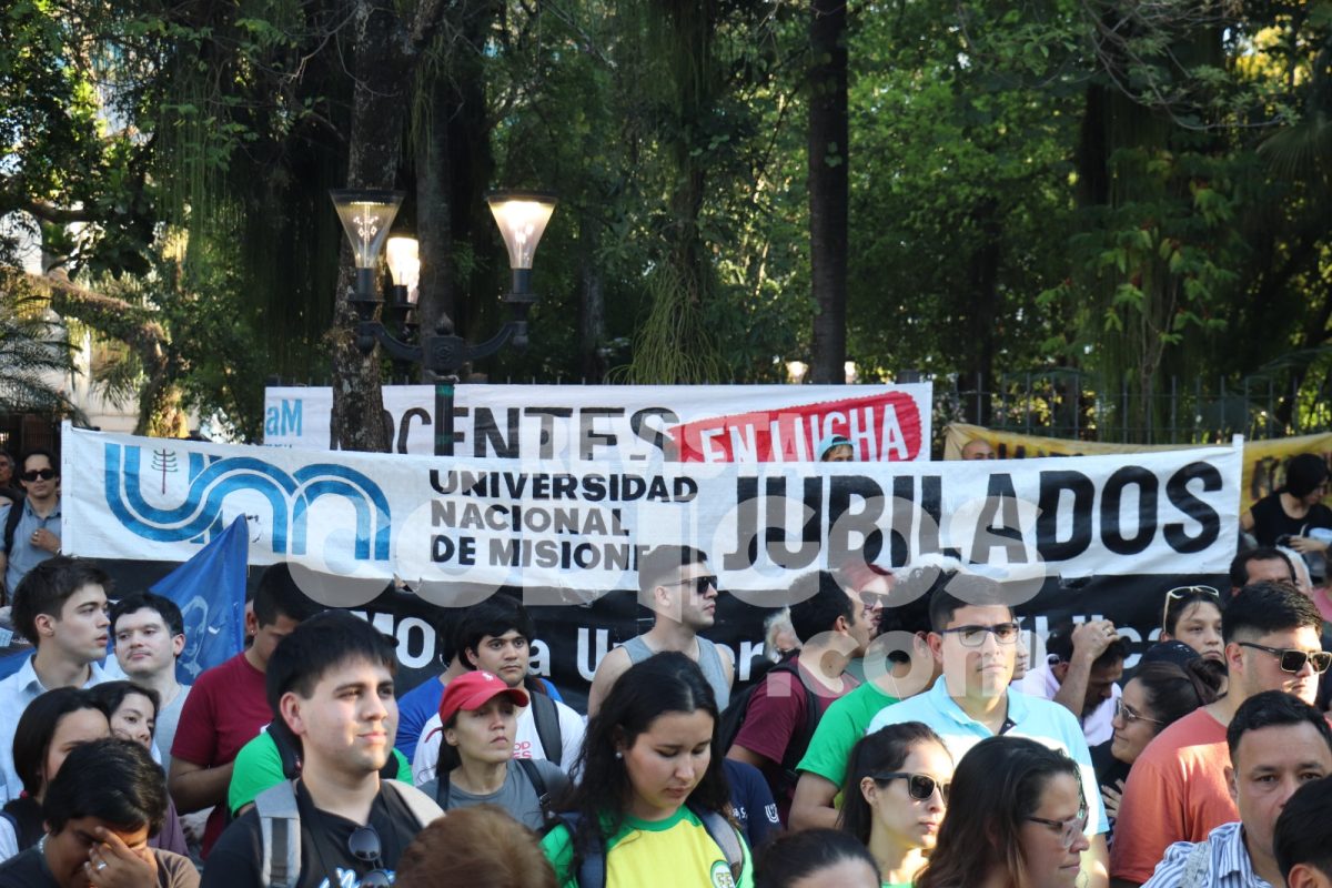 Misiones marchó en defensa de la educación pública 1 2 - Misiones marcho en defensa de la educacion publica 12 - 1