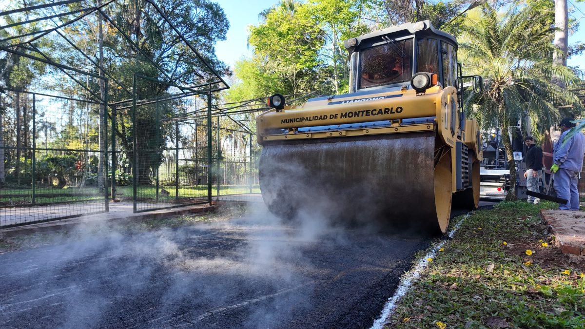 Montecarlo mejora el Parque Juan Vortisch de cara a la Fiesta Nacional de la Orquídea