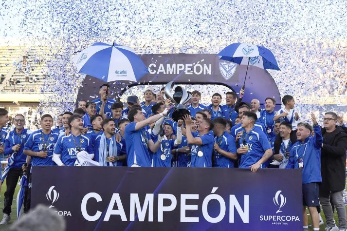 Vélez venció a Central Córdoba y gritó campeón de la Supercopa Argentina