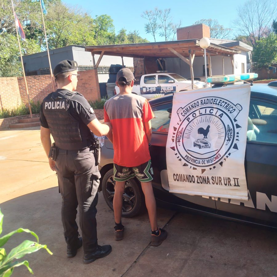 Dos detenidos en Oberá por amenazas y robo de motocicletas