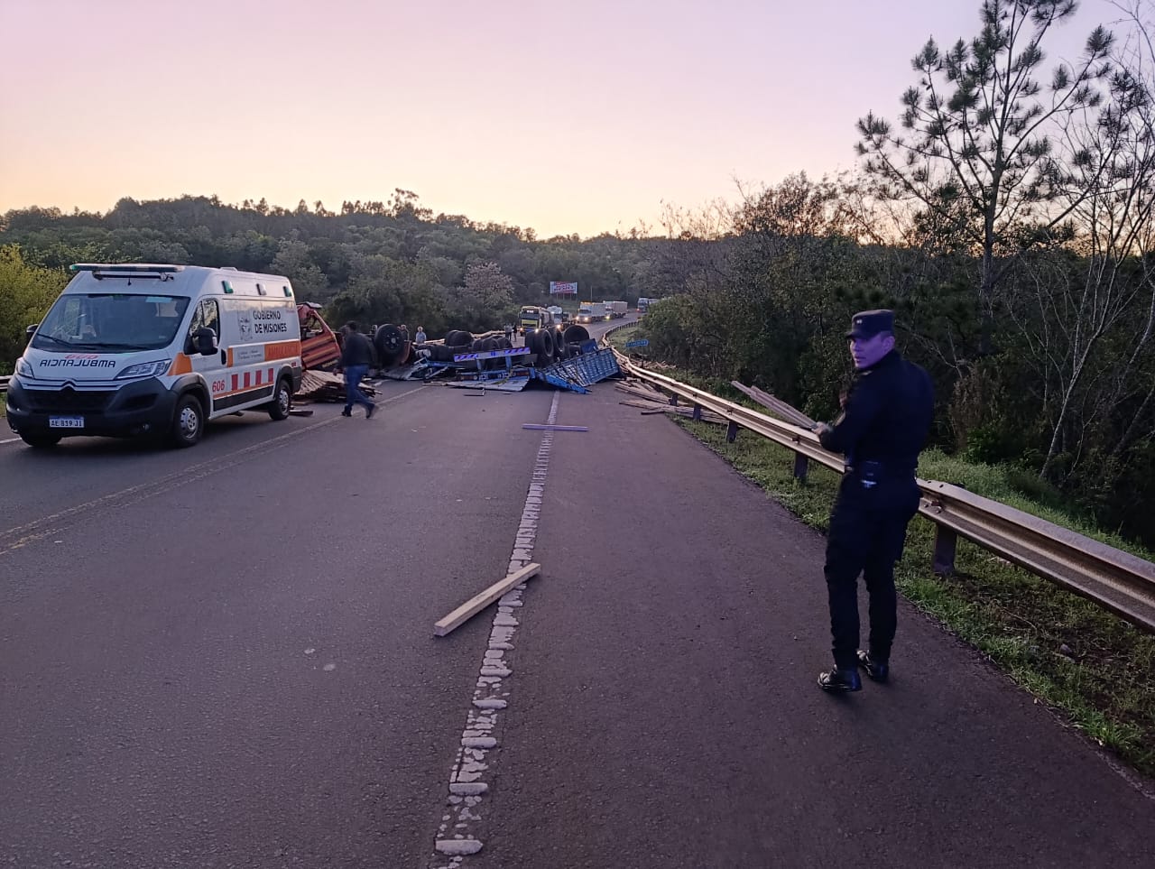 camion despiste
