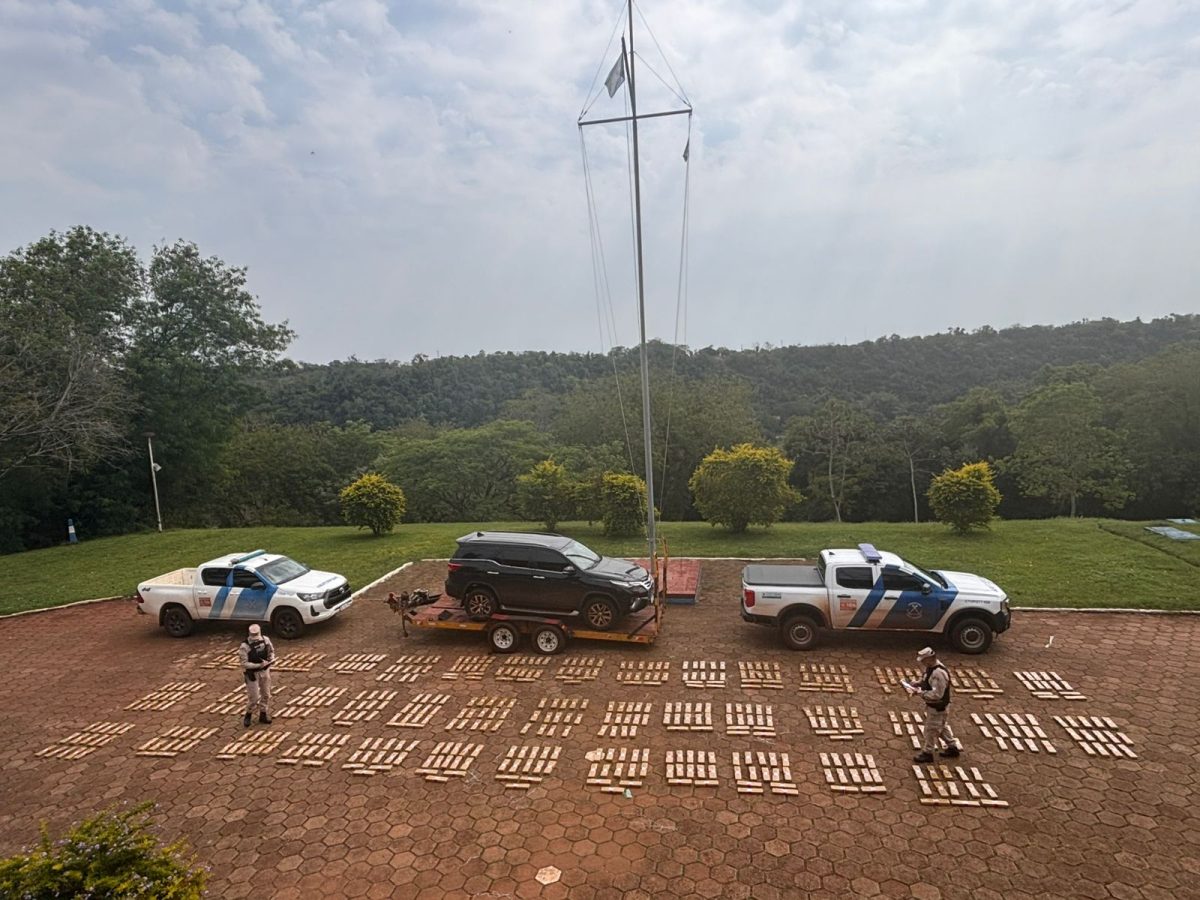 Secuestraron drogas en Iguazú valuadas en más de $2.400 millones