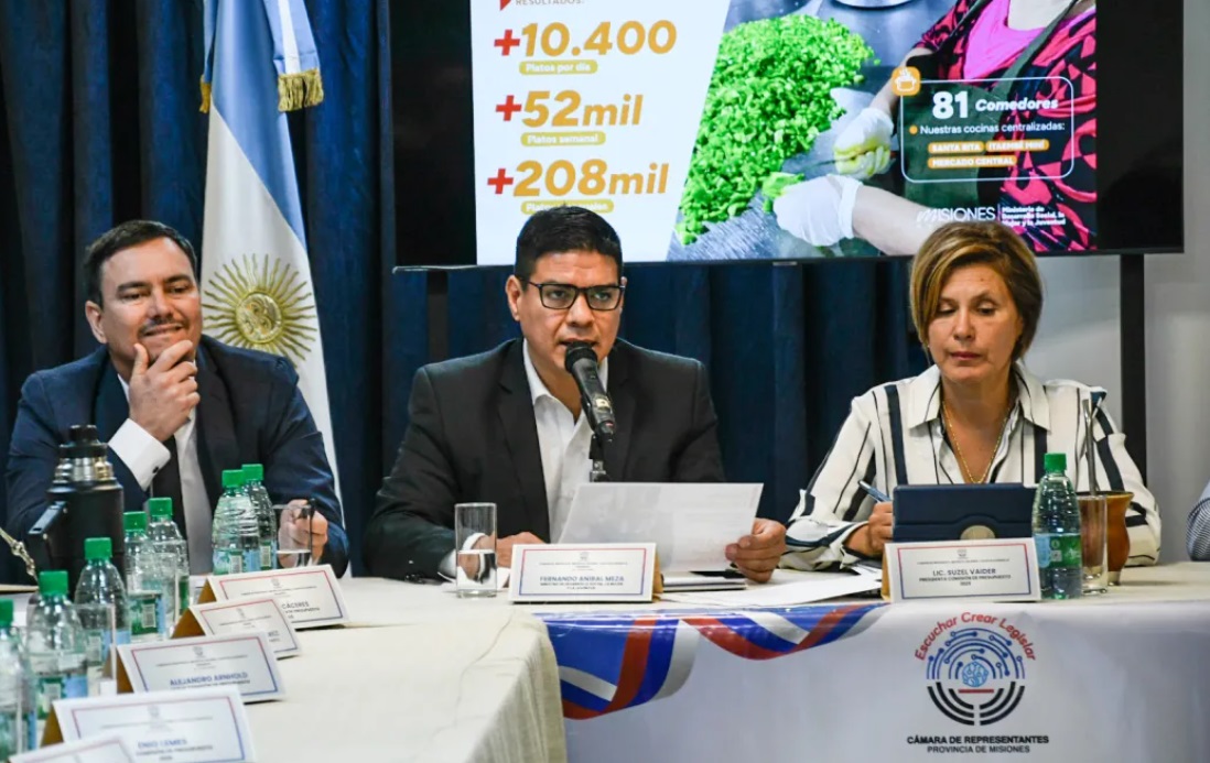 Desarrollo Social Misiones: el Presupuesto 2026 pondrá el foco en la contención y asistencia a familias