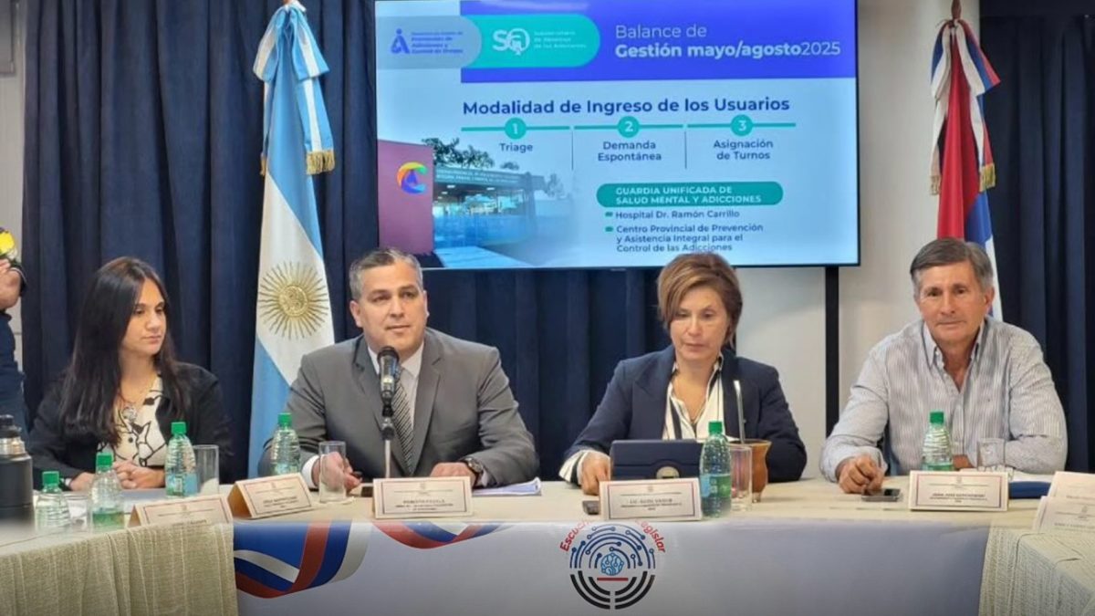 Prevención de Adicciones apunta a descentralizar la atención con el Presupuesto 2026