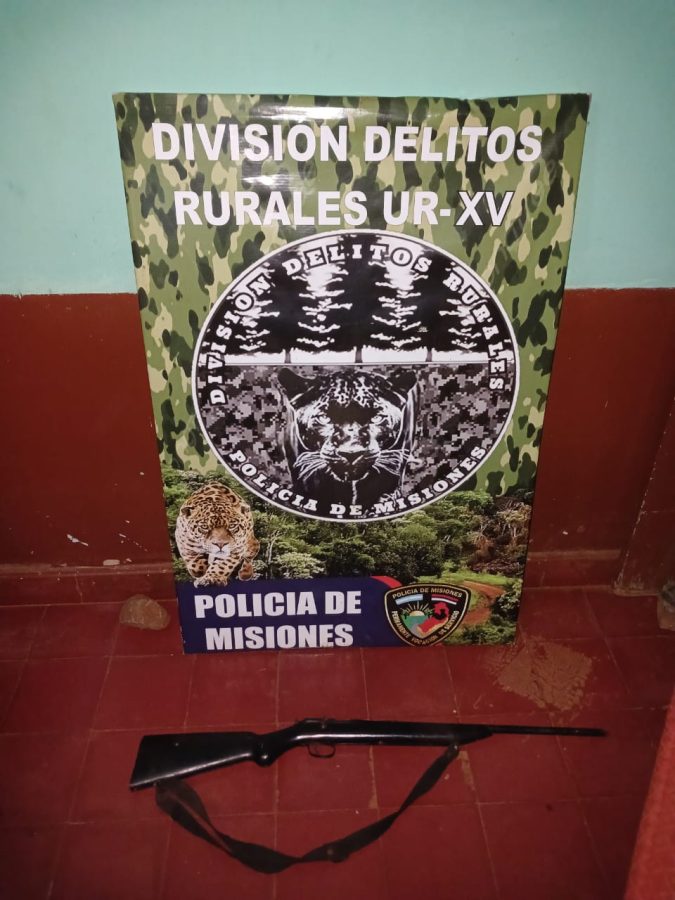 Amenazo a su pareja y le secuestraron un rifle sin documentacion en Puerto Piray 1 - 1