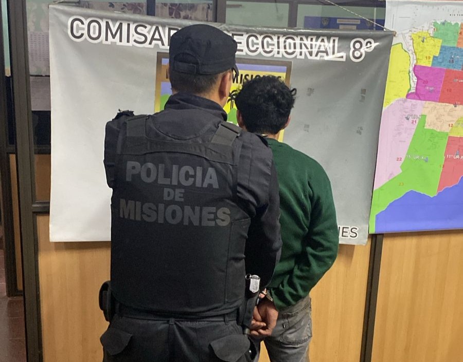 Detuvieron a un delincuente cuando ingresaba por el ventiluz de una vivienda en Posadas (2)