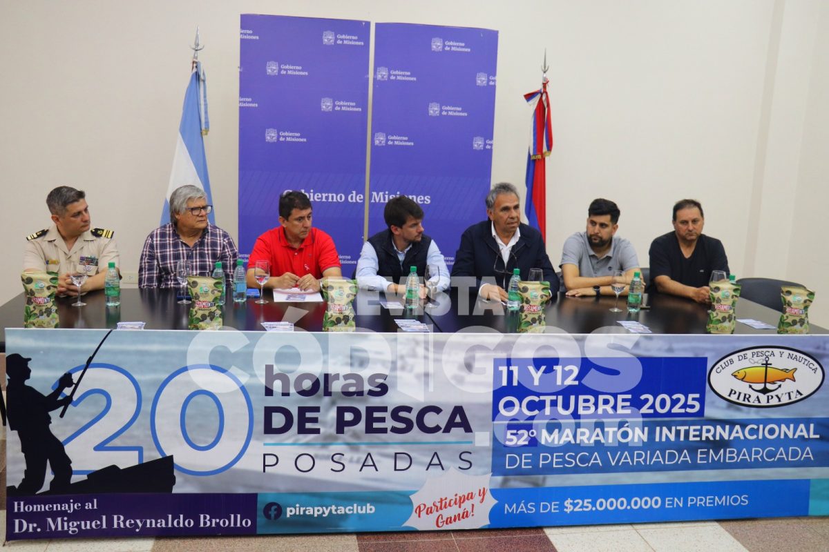 El Pira Pytá lanzó la 52ª edición de las “20 Horas de Pesca” en Posadas