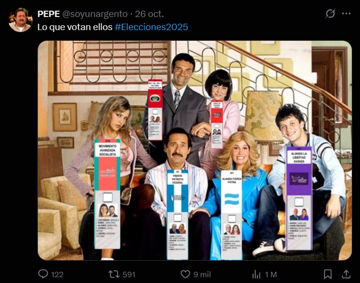 Los mejores memes que dejo una nueva jornada electoral en la Argentina 1 - 21