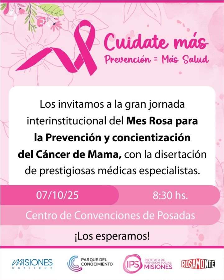 Mes Rosa el Parque del Conocimiento realizara una jornada de prevencion del Cancer de Mama - 1
