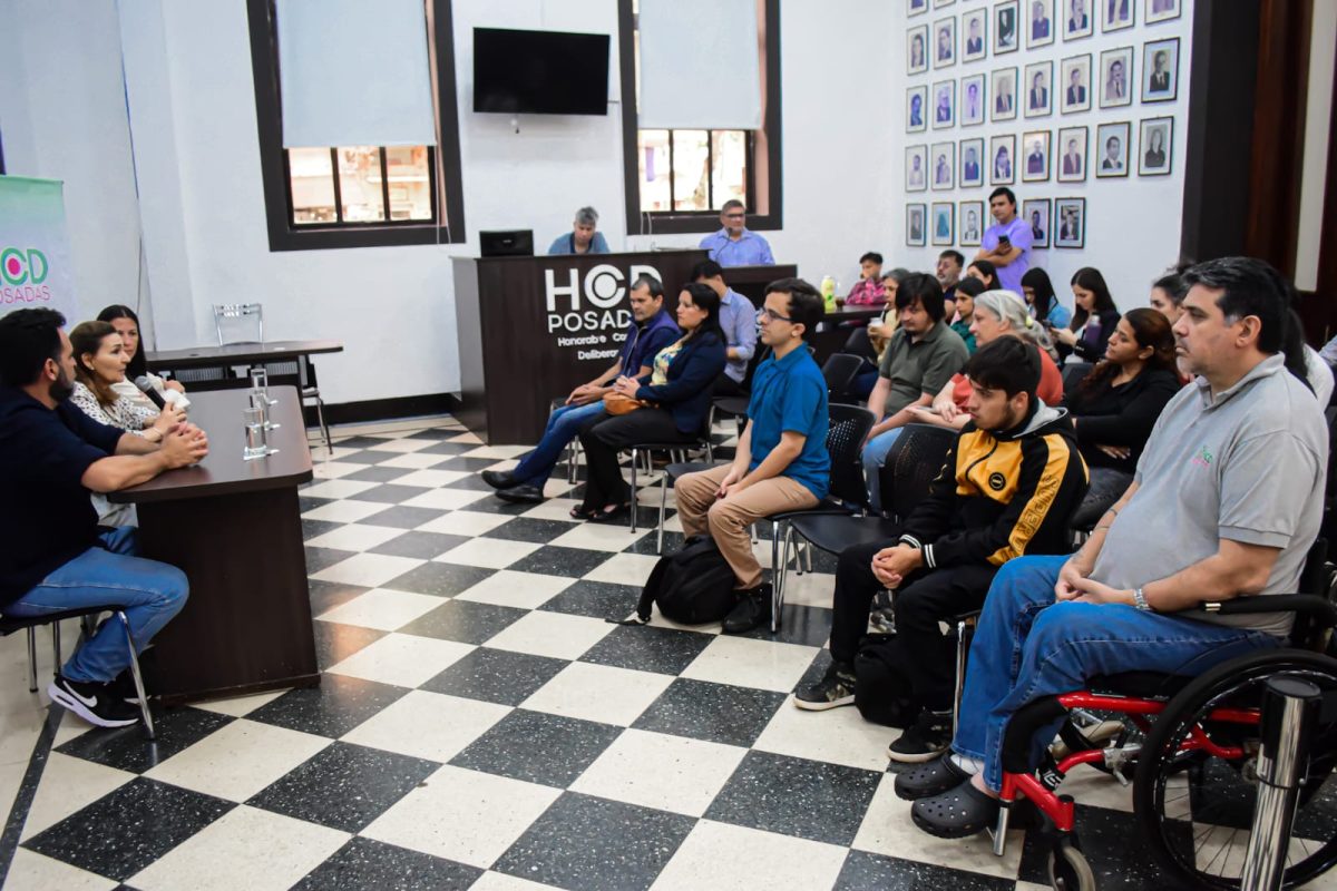 Presentaron a los integrantes del Parlamento de Personas con Discapacidad 2025 (3)