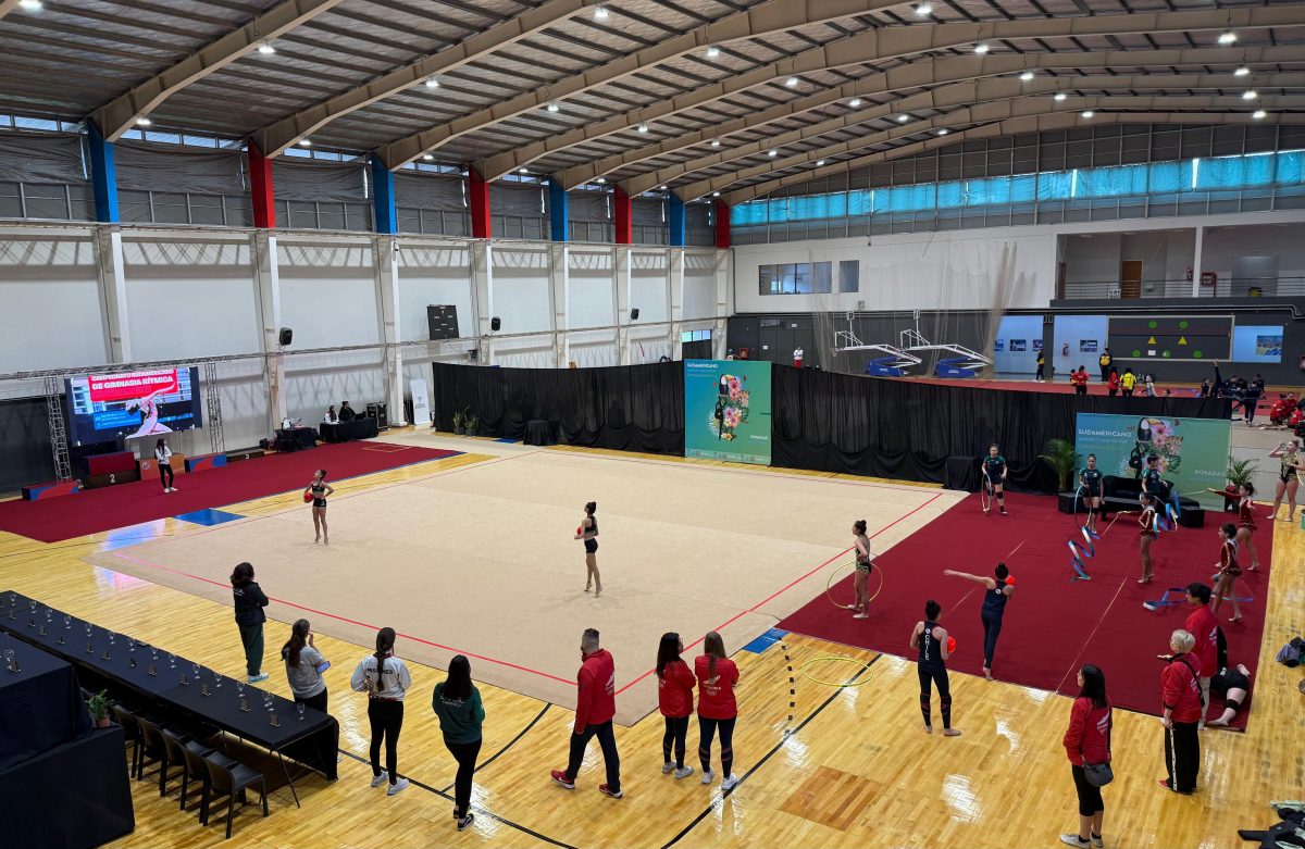 Hoy comienza el Campeonato Sudamericano de Gimnasia Rítmica en el CePARD 7 14 - Suda Ritmica previa 7 - 13