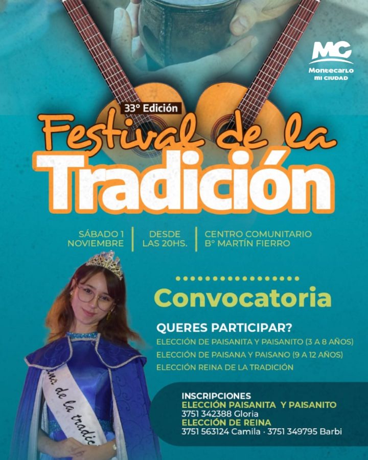 Montecarlo se prepara para una nueva edición del Festival de la Tradición 1 2 - WhatsApp Image 2025 10 16 at 09.01.51 - 1
