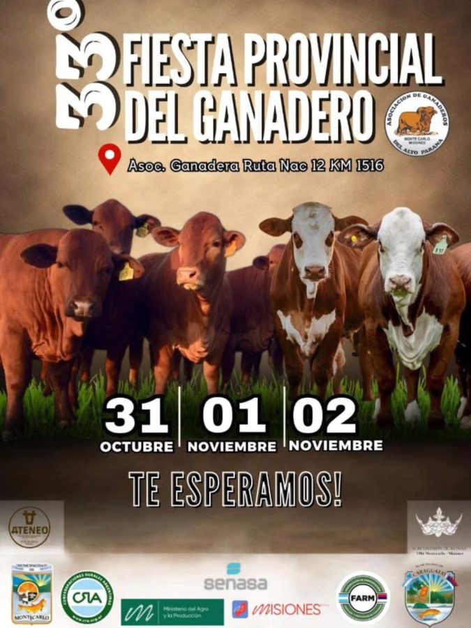 Montecarlo se prepara para vivir la 33° Fiesta Provincial del Ganadero y el XIV Triatlón Aventura 1 2 - WhatsApp Image 2025 10 29 at 09.53.24 - 1