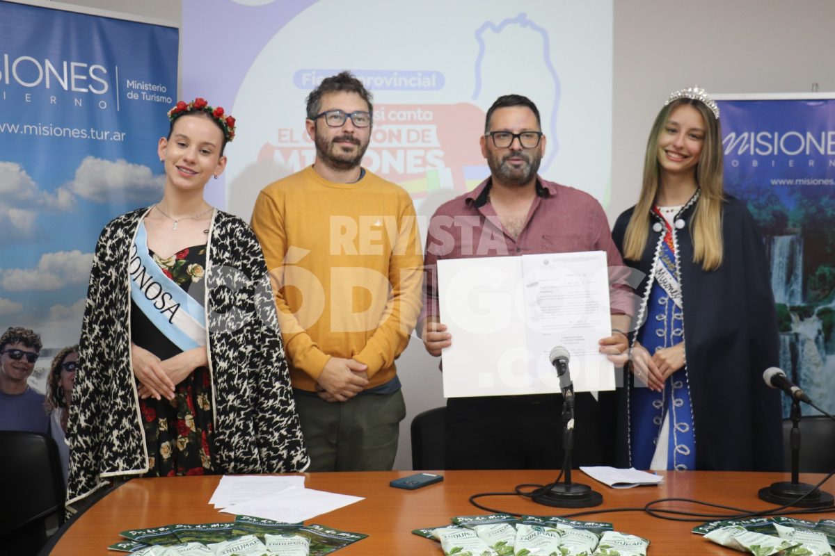 Presentaron la 38ª edición del Festival “Así Canta el Corazón de Misiones” de Dos de Mayo