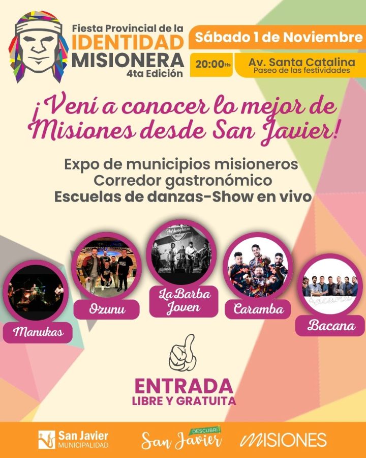 San Javier palpita la 4° edición de la Fiesta Provincial de la Identidad Misionera 2 4 - identidad misionera 1 - 3