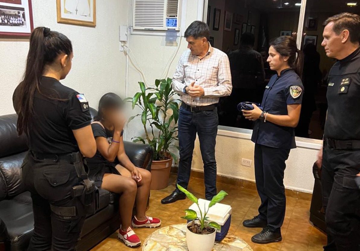 joven encontrada
