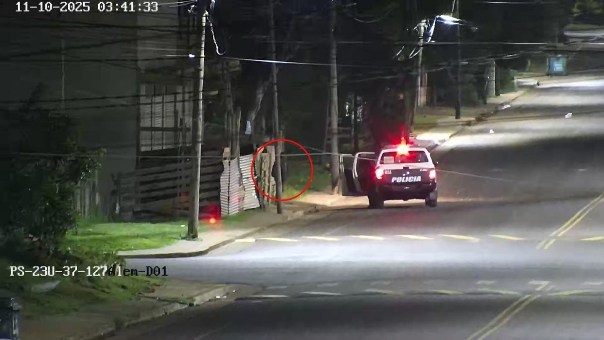 Cámaras del 911 detectaron a dos hombres robando en una obra en Posadas: están detenidos 1 2 - robo obra 1 - 1