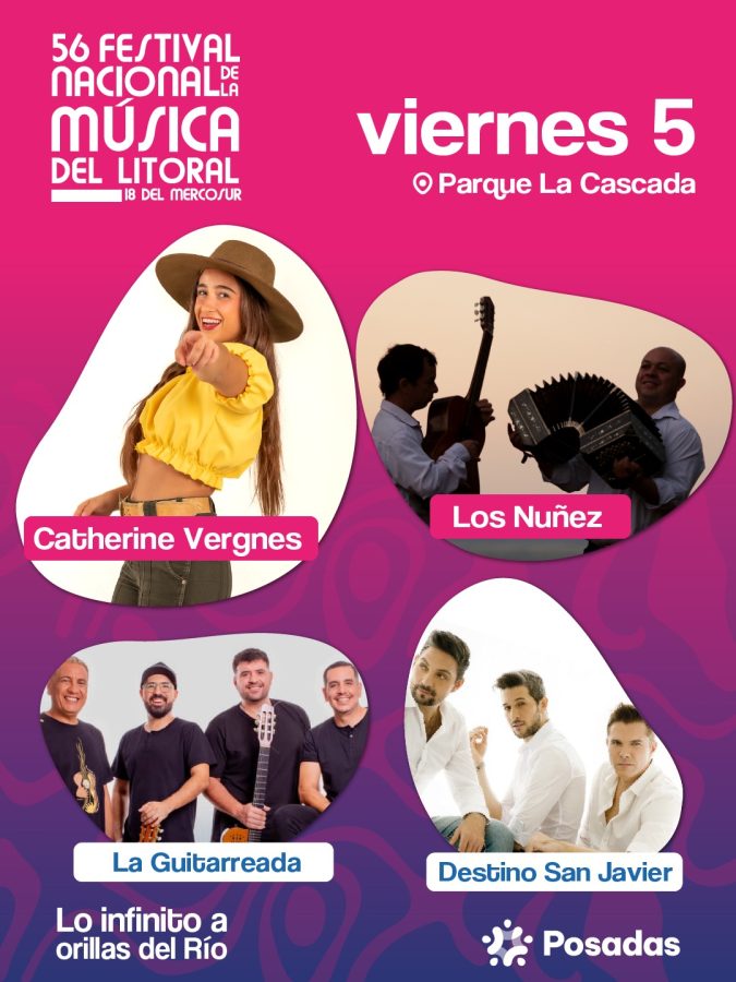 Con importantes artistas nacionales presentaron la grilla del 56° Festival del Litoral 1 - 3