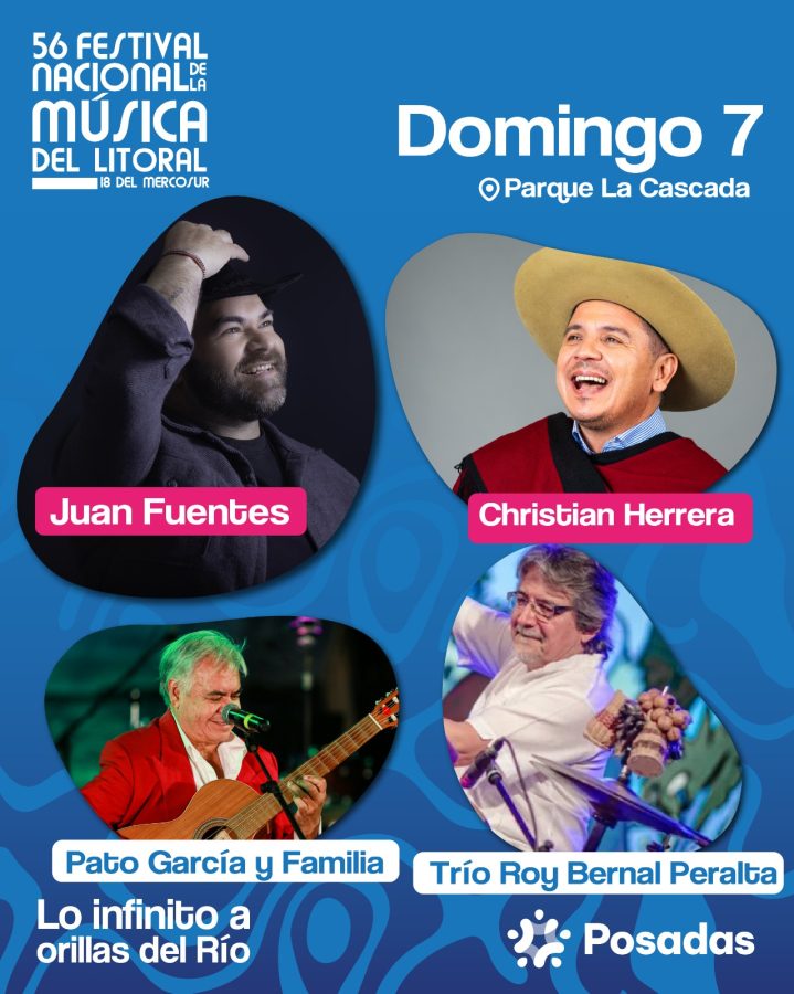 Con importantes artistas nacionales presentaron la grilla del 56° Festival del Litoral 2 - 7