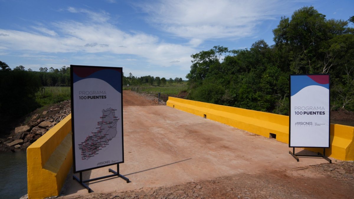 Misiones fortalece la conectividad productiva a traves del Programa 100 Puentes 3 - 9