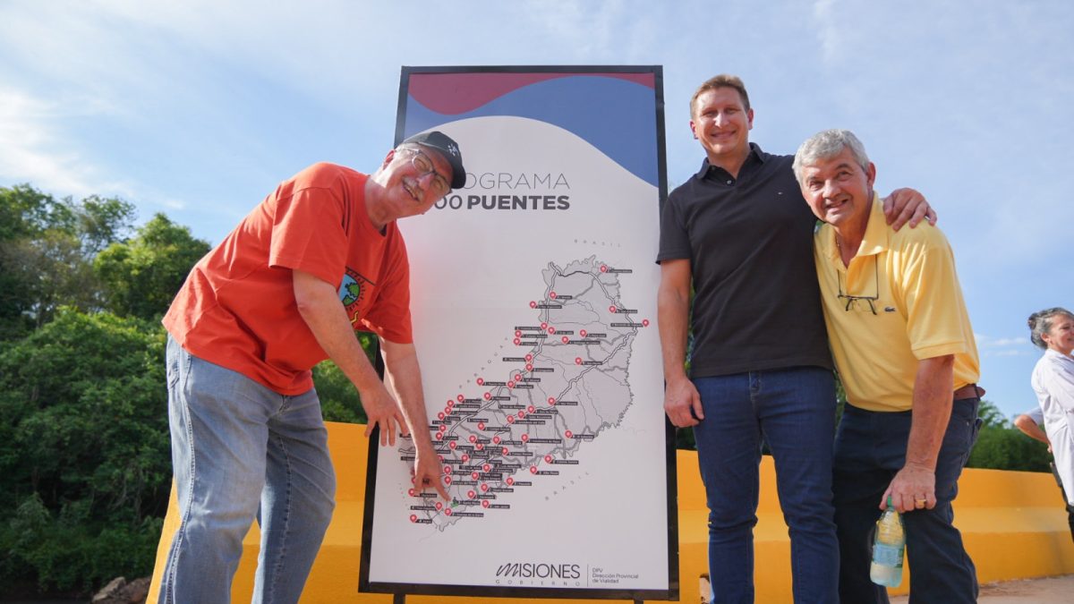 Misiones fortalece la conectividad productiva a traves del Programa 100 Puentes 7 - 1