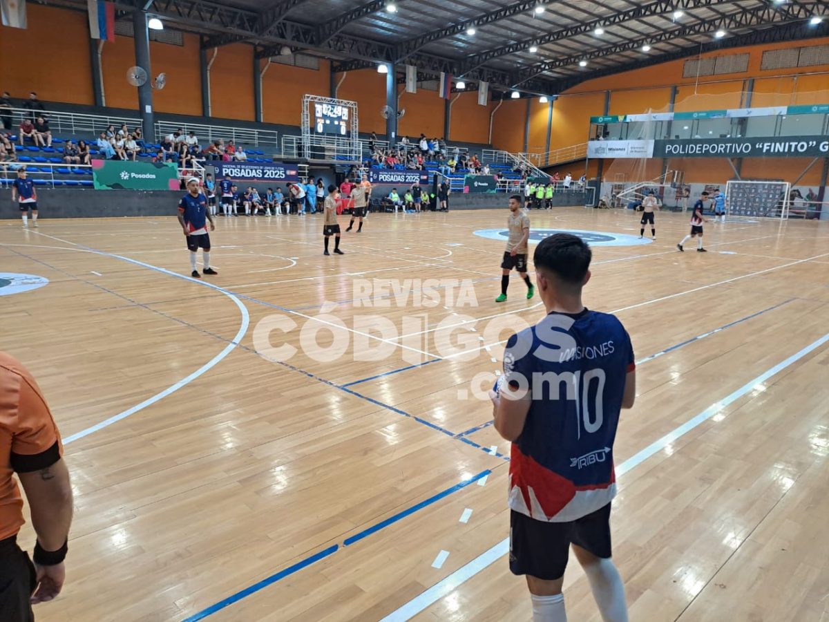 Nacional de Selecciones de Futsal: tras empatar en el debut, Posadas enfrenta hoy a Bariloche 11 22 - Nacional de Selecciones de Futsal tras empatar en el debut Posadas enfrenta hoy a Bariloche 1 - 21