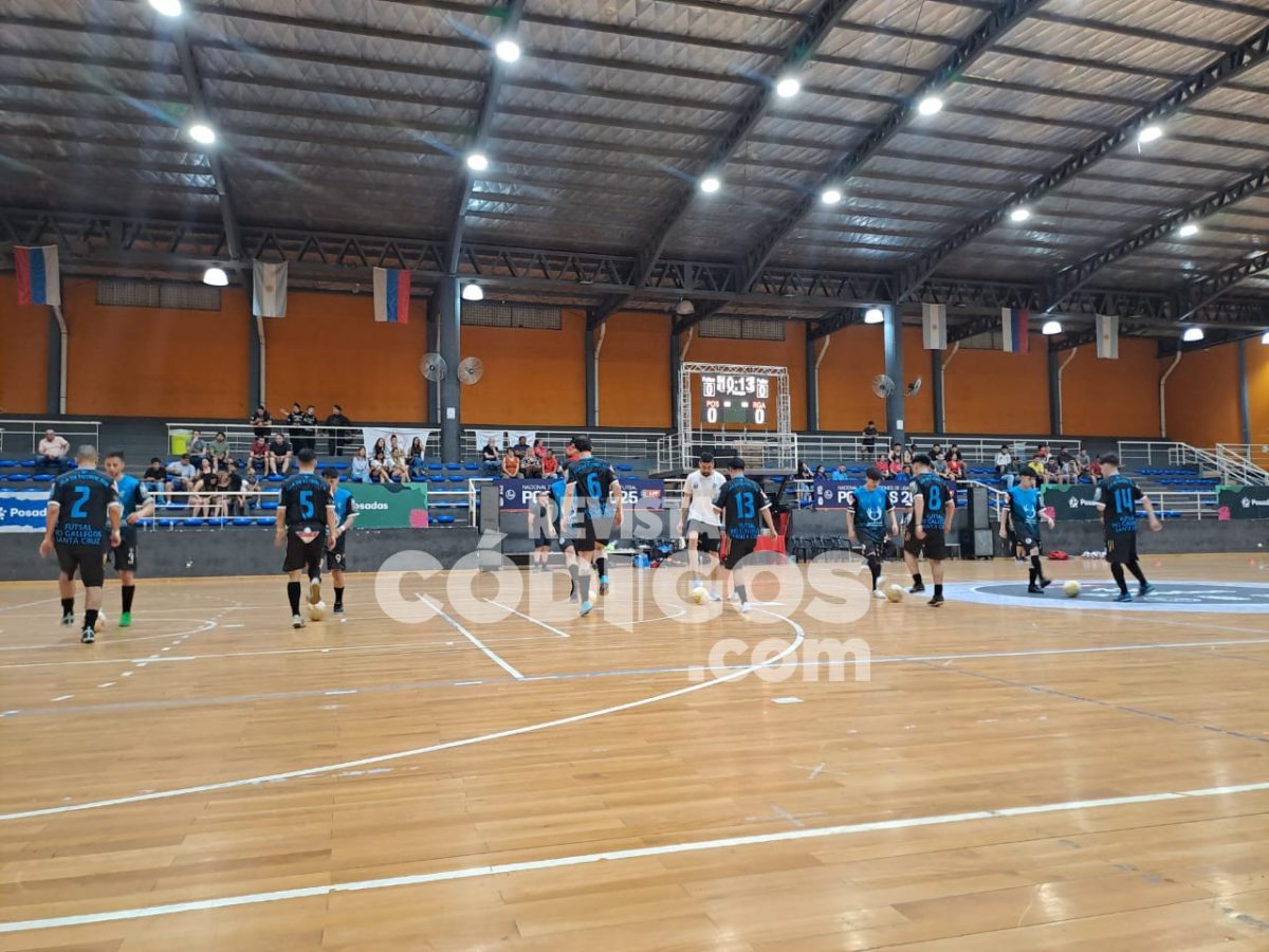 Nacional de Selecciones de Futsal: tras empatar en el debut, Posadas enfrenta hoy a Bariloche 5 10 - Nacional de Selecciones de Futsal tras empatar en el debut Posadas enfrenta hoy a Bariloche 4 - 9