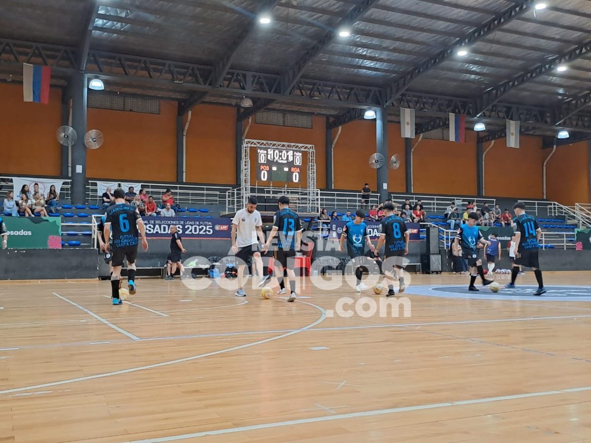 Nacional de Selecciones de Futsal: tras empatar en el debut, Posadas enfrenta hoy a Bariloche 6 12 - Nacional de Selecciones de Futsal tras empatar en el debut Posadas enfrenta hoy a Bariloche 5 - 11