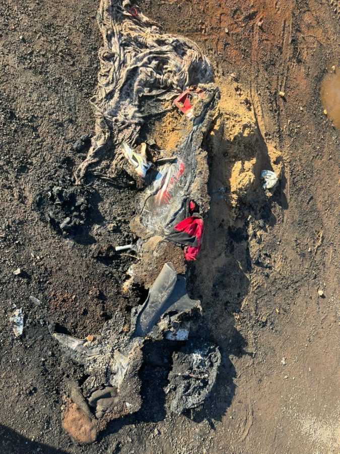 Una motocicleta se incendio por un cortocircuito en Posadas 2 - 1