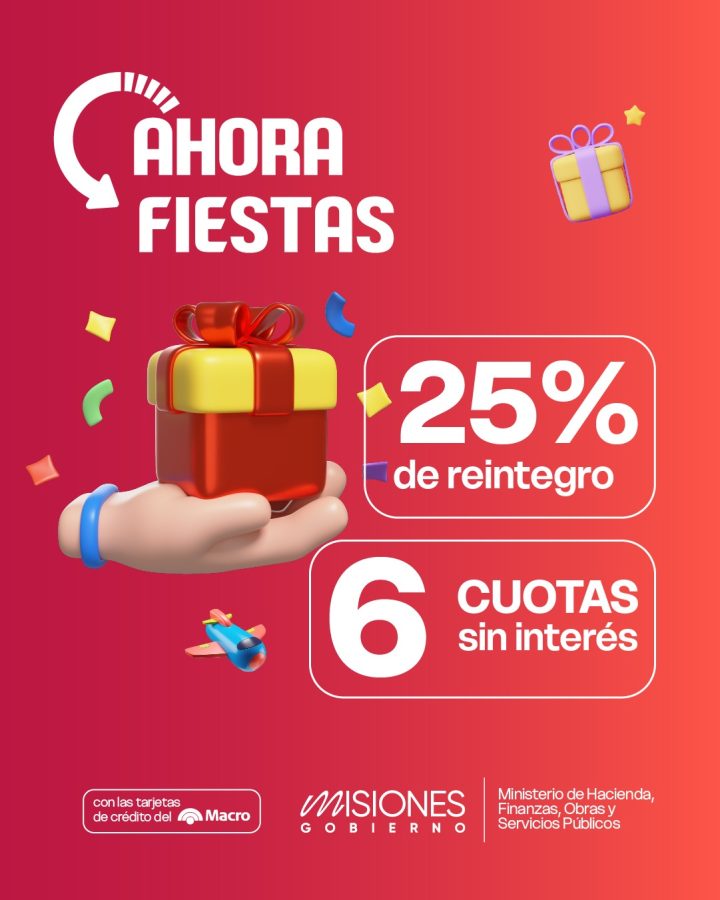 Passalacqua lanzó una nueva edición del "Ahora Fiestas" con reintegros de hasta el 25% 1 2 - WhatsApp Image 2025 11 25 at 09.36.51 - 1