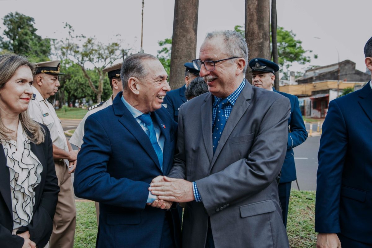 Passalacqua, Stelatto y Dib encabezaron el acto por el 155° aniversario de Posadas 5 10 - acto dia de posadas 5 - 9