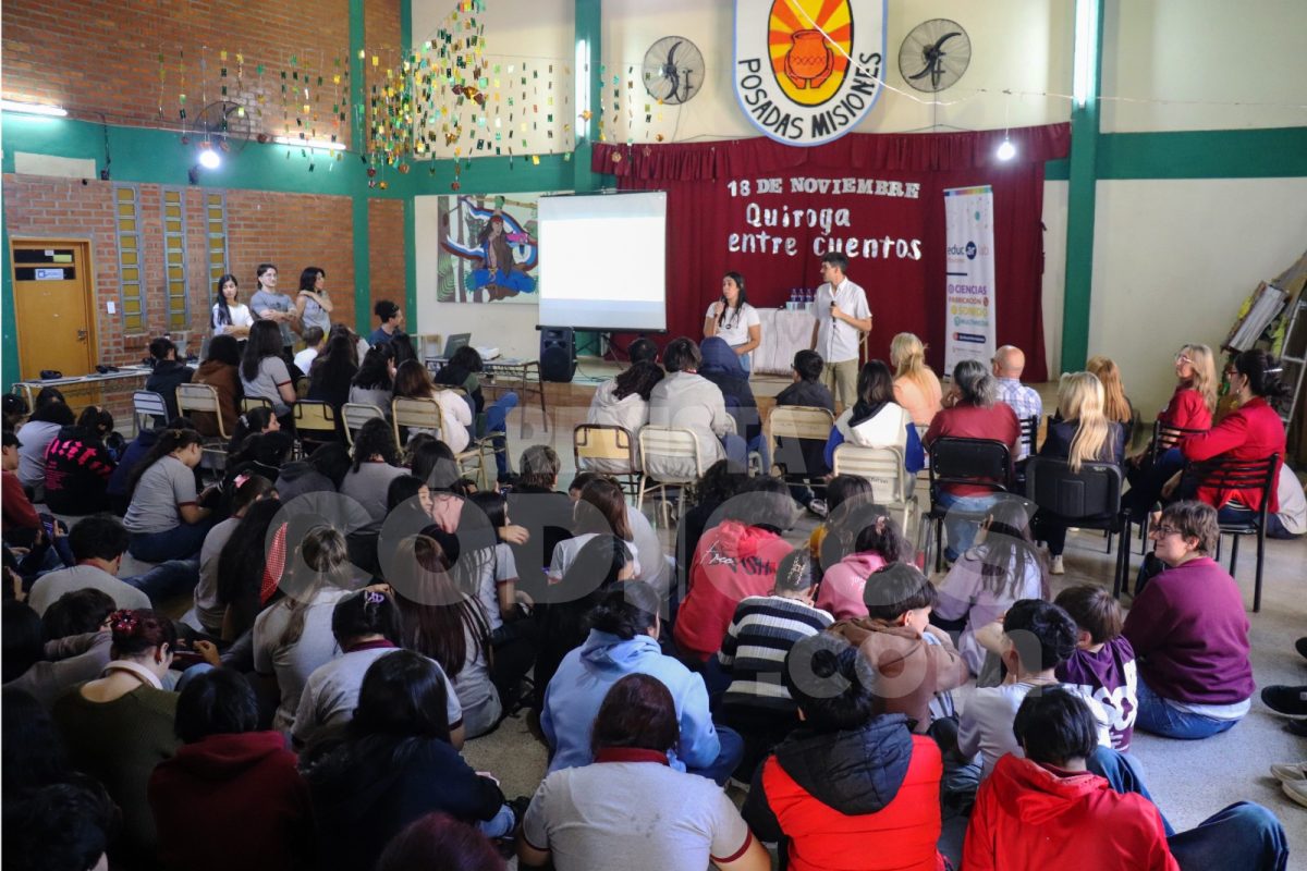 Alumnos del BOP Nº 9 lanzaron videojuego basado en cuentos de Horacio Quiroga