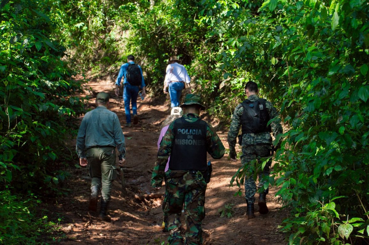 Refuerzan la fiscalización ambiental en la Reserva Santa María del Aguaray Miní 1 2 - controles ecologia 1 - 1