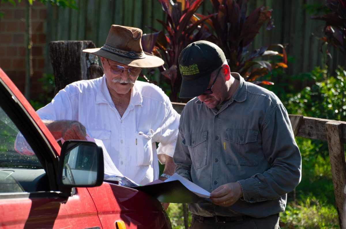 Refuerzan la fiscalización ambiental en la Reserva Santa María del Aguaray Miní 3 6 - controles ecologia 3 - 5