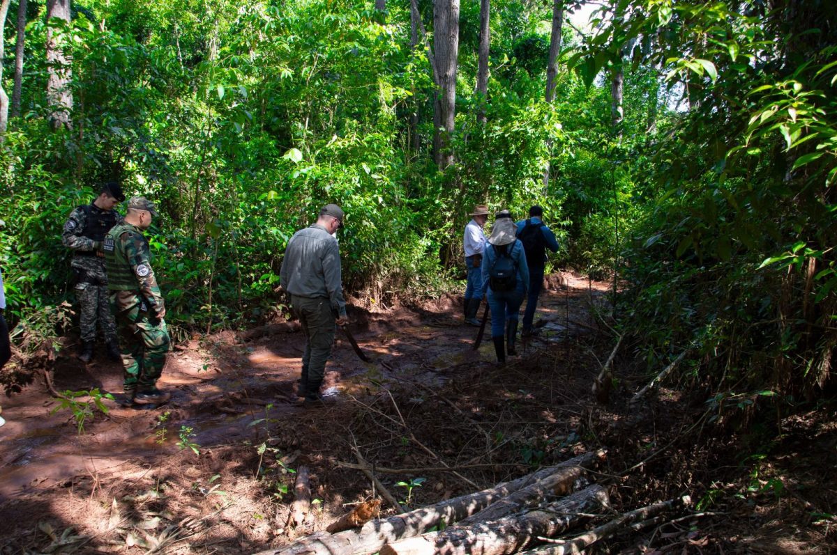 Refuerzan la fiscalización ambiental en la Reserva Santa María del Aguaray Miní 5 10 - controles ecologia 5 - 9