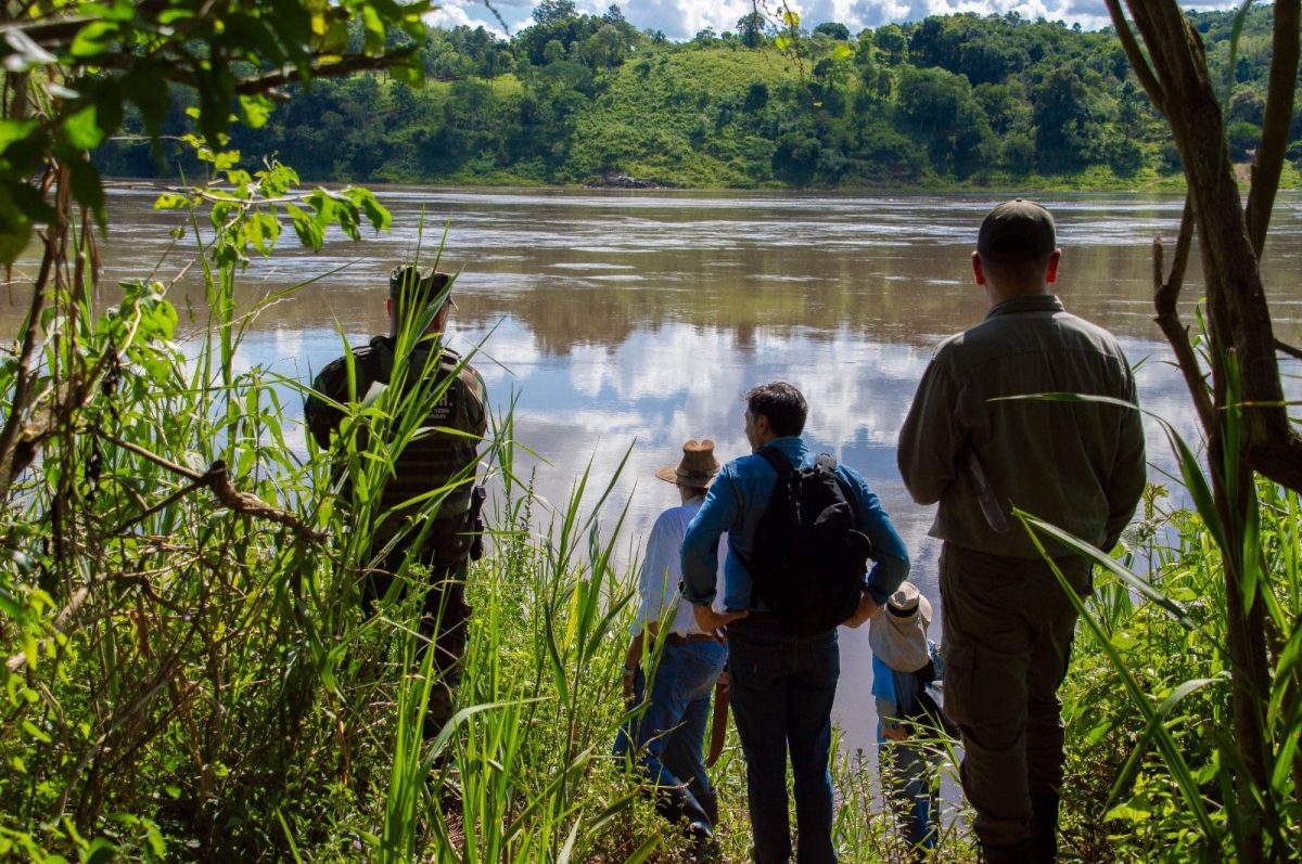 Refuerzan la fiscalización ambiental en la Reserva Santa María del Aguaray Miní 6 12 - controles ecologia 6 - 11