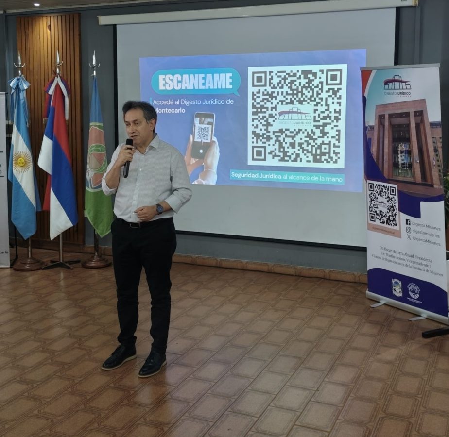 La Legislatura certificó la cuarta consolidación del Digesto Jurídico de Montecarlo 4 8 - digesto montecarlo 5 - 7