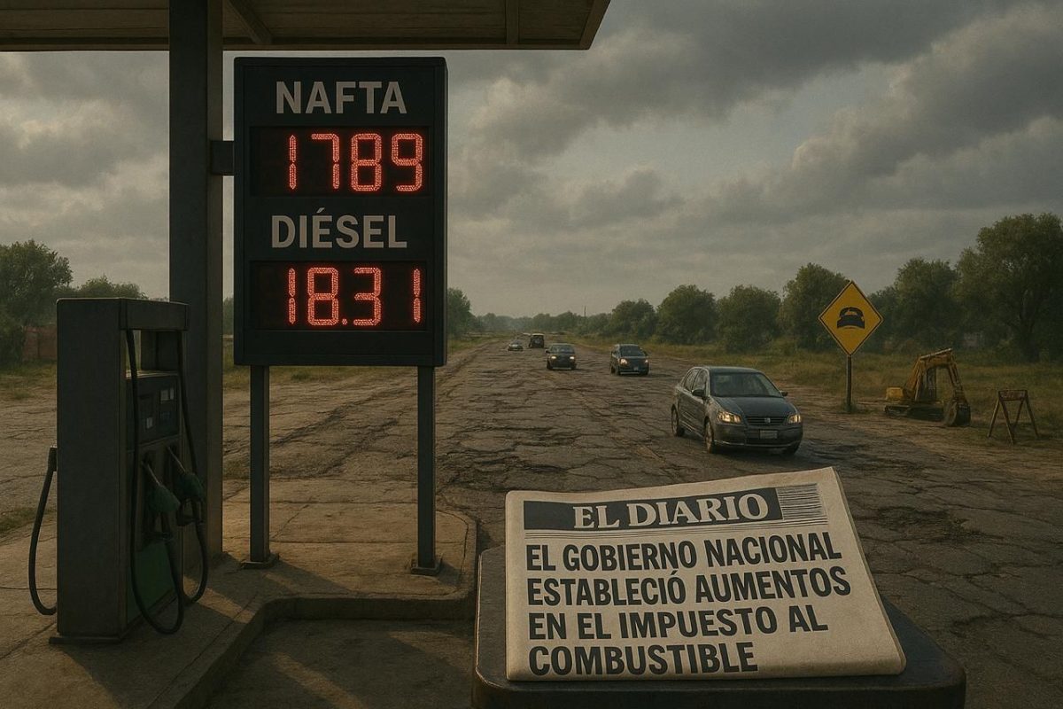 impuesto a los combustibles y rutas