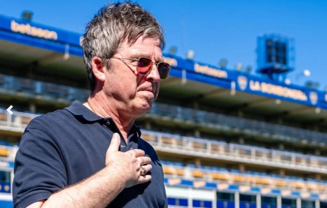 Noel Gallagher visitó La Bombonera antes de los shows de Oasis en River 2 4 - liam - 3