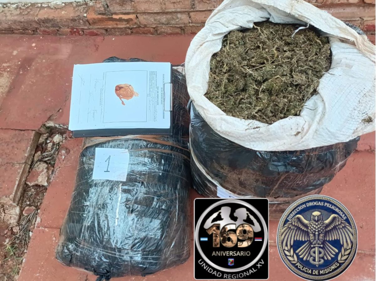 Investigación por actividad narco derivó en un importante decomiso de droga en Montecarlo 1 2 - montecarlo 2 1 - 1