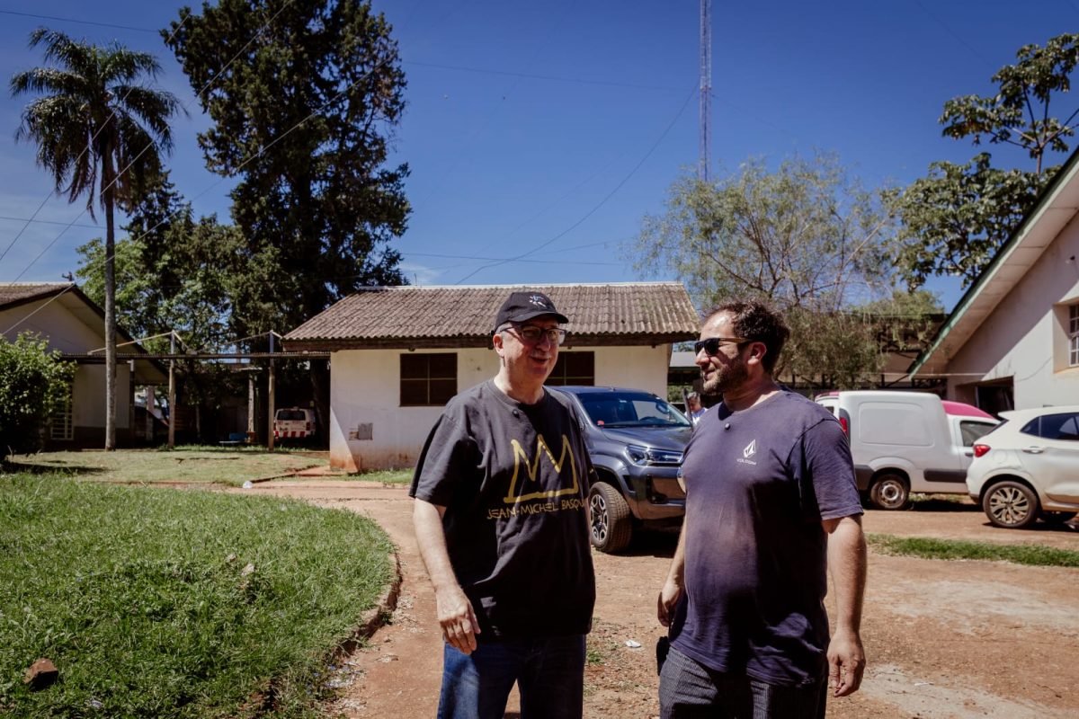 Passalacqua recorrió el set "Lunática", la película de ciencia ficción que se filma en Posadas 2 4 - passalacqua lunatica 6 - 3