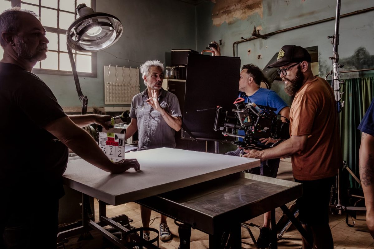 Passalacqua recorrió el set "Lunática", la película de ciencia ficción que se filma en Posadas 5 10 - passalacqua lunatica 9 - 9