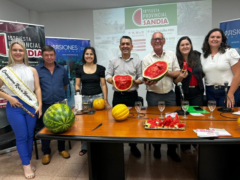 Ruiz de Montoya revaloriza a productores locales con la 15° Fiesta Provincial de la Sandía